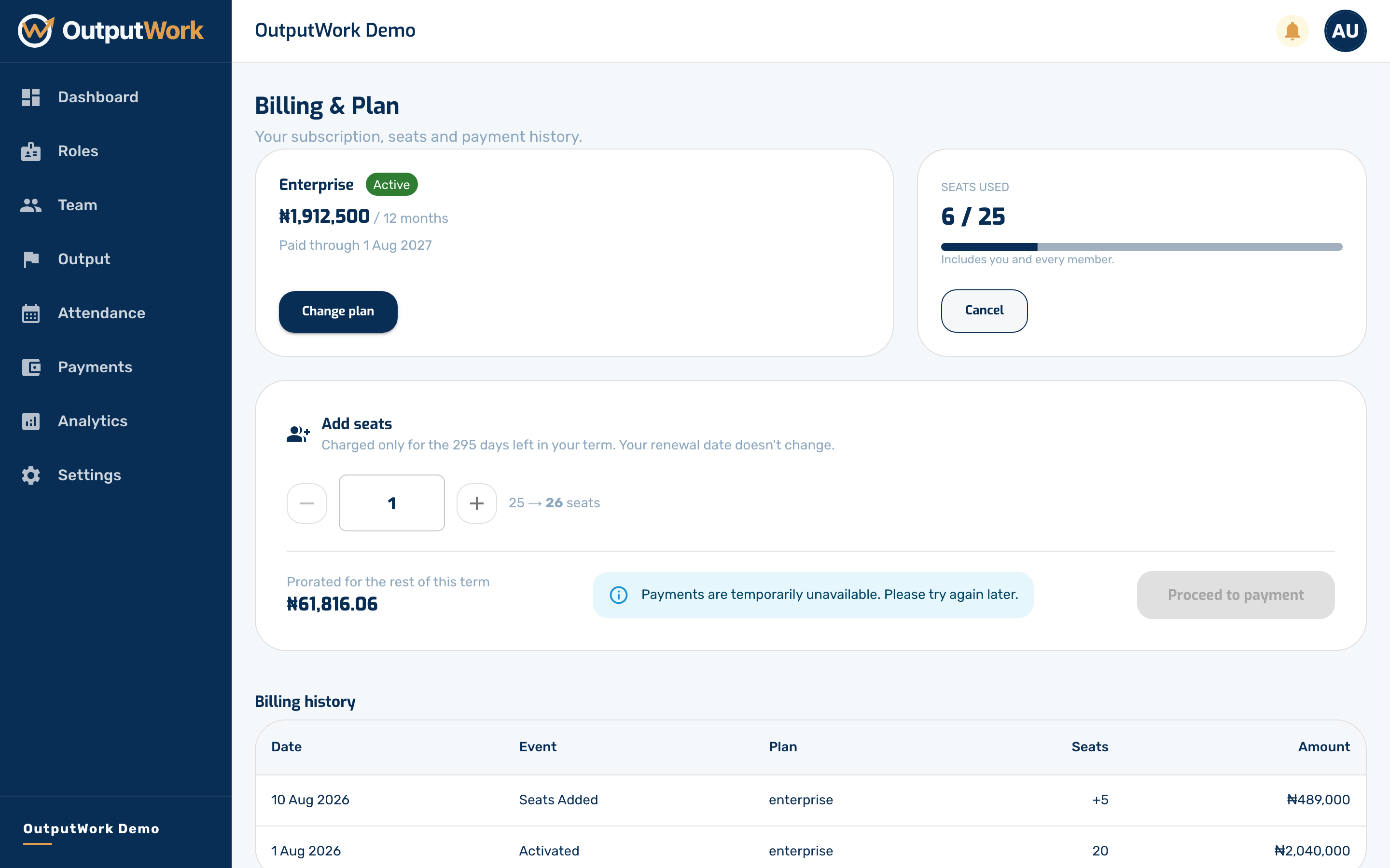 Add seats is the one to use when you simply need room for more people in your current term. You are charged pro rata for the time left, and your renewal date does not move.
